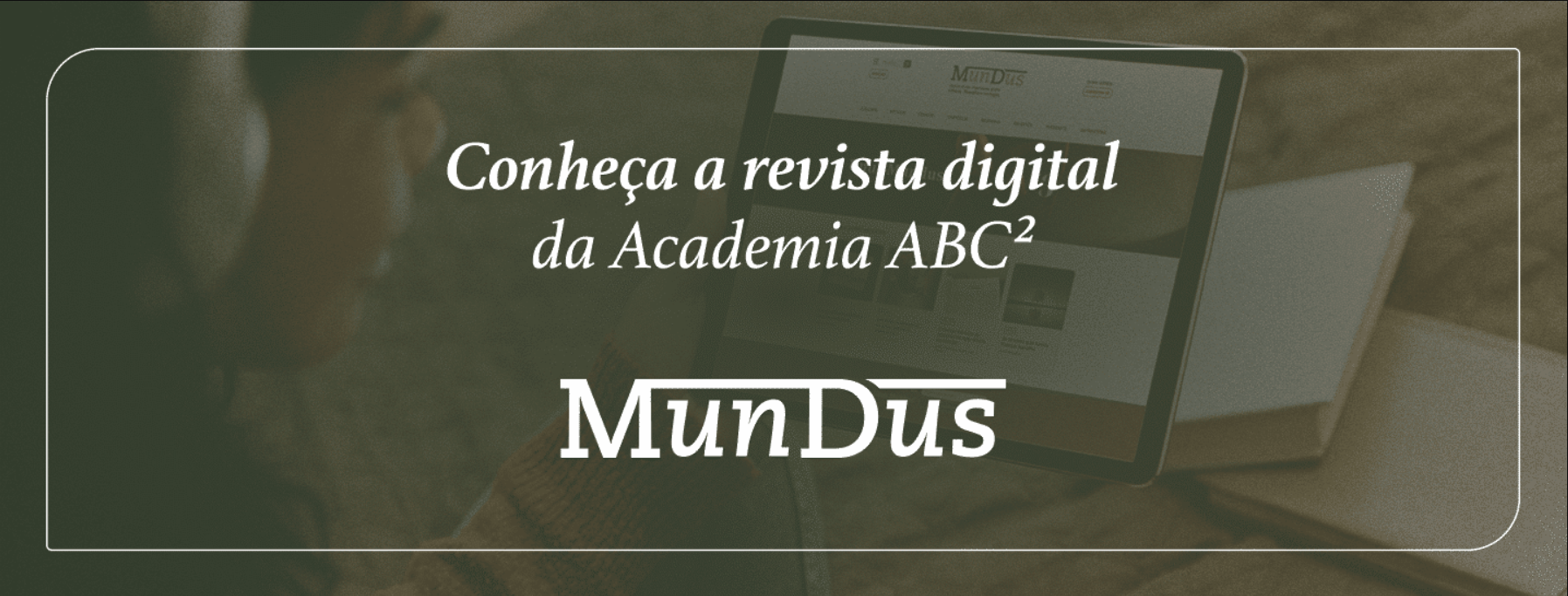 BANNER UNUS MUNDUS - Loja ABC²